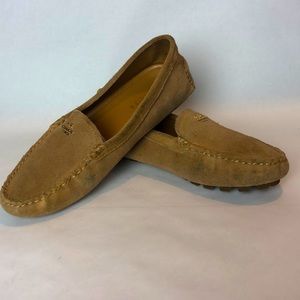Suede Coach Driving Moccasin